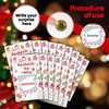 Christmas Scratch Off Cards, Xmas Party Scratch Games Adults Groups,