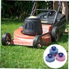 Mipcase 3pcs Rotary Drill Lawn Mower Blade Sharpener Mowing Sharpeners