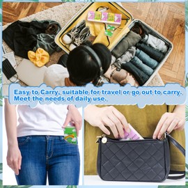 HAIFOTRVA 20 Pcs Bible Tissues Travel Size Bulk,3 Ply Mini Pocket Tissues Travel Packs Bulk with Bible Verse 200 Sheet Small Individual Christian Tissue for Church,Homeless Gifts,Wedding(Mixed Color)