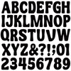 Bulletin Board Letters 150 PCS Letter Stickers Large Alphabet Number