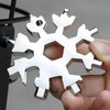 Set of 3 Tool Star, Key Pendant, Snowflakes Snowflake Multitool