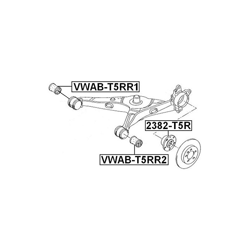FEBEST VWAB-T5RR1 Spark Plugs