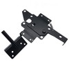 Self-Locking Gate Latch Heavy Duty Post Mount Automatic Gravity Lever
