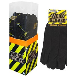 Kole Import Knit Work Gloves Dump Display
