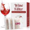 WeThinkeer Wine Filter, 12 Pack Wine Filters for Histamines and