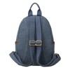 Troop London TRP0255 Classic Canvas Backpack - Small Blue Floral
