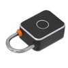Fingerprint Padlock Waterproof Rust Resistant Rechargeable LED Indicator Smart Fingerprint