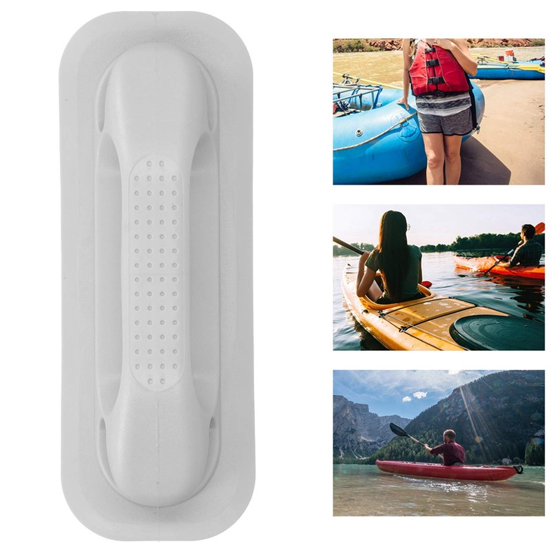 Cersalt Boat Handrail, with Hole Handle, Rubber Boat Grab Bar,