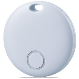 Reyke Smart Tag, Air Tracker Luggage Tracker, Works with Apple Find My (iOS Only), Item Locator for Key, Luggage, Backpack, Wallet, IP67 Waterproof, Blue