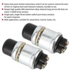 2Pcs Push Button Starter Switch, Weatherproof Engine Push Button Start