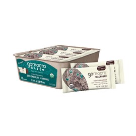 GoMacro GoMacro MacroBar Organic Vegan Protein Bars - Dark Chocolate + Almonds (2.3 Ounce Bars, 12 Count)