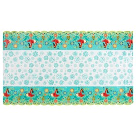 American Greetings Girls Elena of Avalor Party Supplies, Plastic Table Cover, 54" x 96"