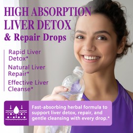 HZZYPLANT Liver Cleanse Detox Liquid