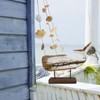 Aecipl Wooden Whale Nautical Tabletop Decor Decorative Beach Ocean Themed