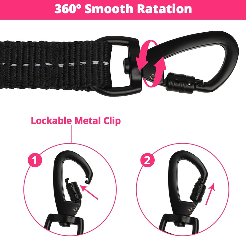 Long Dog Leash 10 FT: Heavy Duty Rope Leashes for
