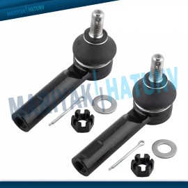 BOXI Both (2) Front Outer Tie Rod Ends For 2007-2011 Honda CR-V Japan Build Models