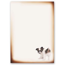 Letter Writing Paper Funny Puppy 50 Sheets DIN A4 90 g/m²