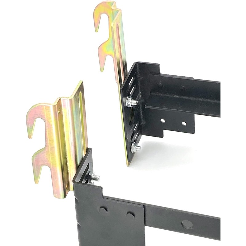 4Pcs 711 Bed Frame Bolt On to Hook On Conversion