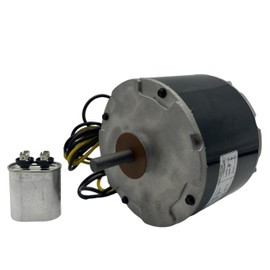 CHIOWO 5KCP39FGS071S Condenser Fan Motor 1/4HP 208-230V 1100RPM with Capacitor Replaces 5KCP39EGY823S Genteq GE #3905 Dayton 6DLL0 Carrier Bryant Payne HC39GE236,237 HC39GE234A OEM Upgraded