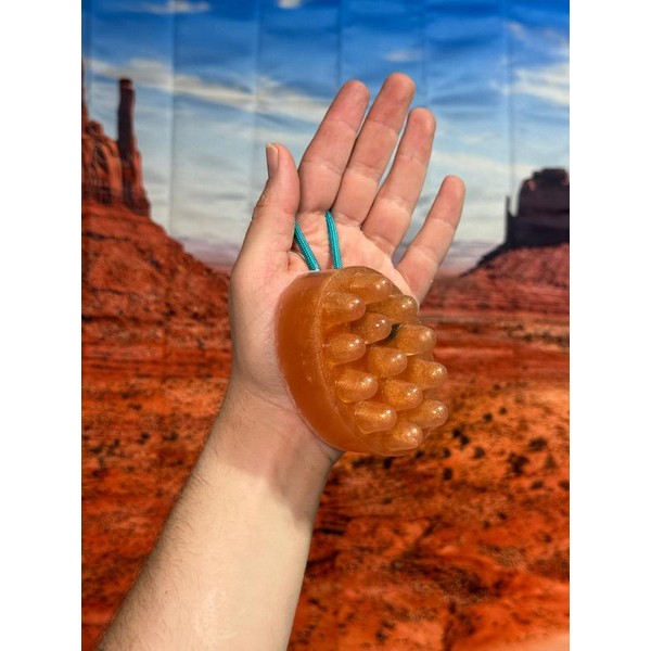 Soap on Rope - Body Soap with Scented Aroma:_Caramel Sands