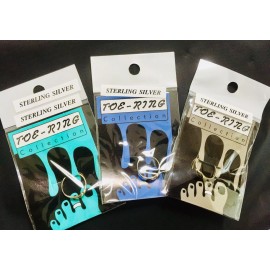 Unbranded Usa Sell Toe Ring Adjustable Sterling Silver 925 Thailand Adjustable Royal Blue