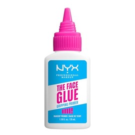 NYX PROFESSIONAL MAKEUP The Face Glue Gripping Primer, prebase de maquillaje hidratante con duración de hasta 24 horas, vegano y libre de crueldad