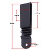 Universal Heavy Duty Metal Belt Clips - (Fits 1.75 inch