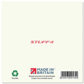 Beautiful 71st Birthday Card for Women - Watercolor Tulips Bouquet - Happy Birthday Card for Your Grandma Mum Birthday Gifts 145mm x 145mm Beautiful Floral Greeting Cards