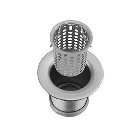 Jaclo 2826-PCH Deep Cup Bar Sink Strainer, Polished Chrome