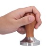 58mm Flat Base Coffee Tamper Manual Stainless Steel Coffee Powder