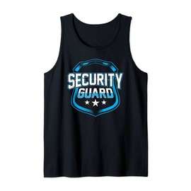 Security Guard Job Officer Bodyguard Tank Top