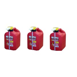 No-Spill 1405 2-1/2-Gallon Poly Gas Can (3;,PACK)