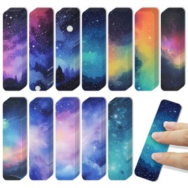 36 Anxiety Calm Stickers - 2 Textured Strips - Desk Fidget - Adult Sensory Items (Starry Sky)