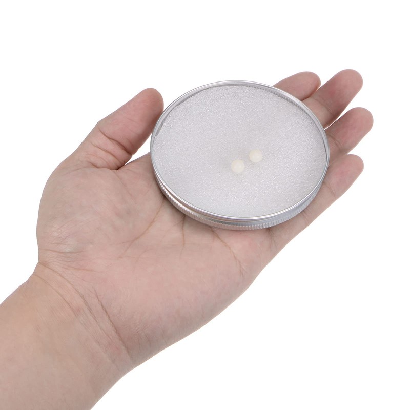 sourcing map PA66 Nylon Solid Plastic Balls 6 mm G3