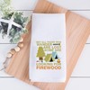 PLITI Camping Kitchen Towel Happy Camper Gift Not All Those