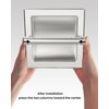 WZKALY Toilet Paper Holder 2 Pack, Recessed Pivoting Toilet Paper