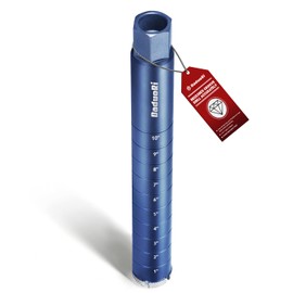 DaduoRi 2" Core Drill Bit with Etched Depth Scale – Industrial for Reinforced Concrete, Brick Block, Masonry,1-1/4"-7 UNC,14" Drilling Depth, Precision-Welded & Aggressive Sharp 12mm Segments, Wet
