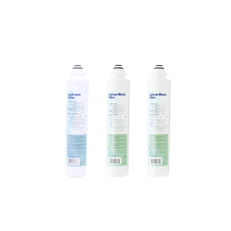 Aqua Flo Platinum QCRO RO Filter Replacement Kit - Reverse