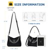 Genuine Leather Hobo Purses for Women Large Crossbody Bag Treny