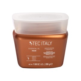 Tec Italy - Mascarilla para Cabello Essential Oil Mask 280g con Aceites Naturales, Humectación Profunda, Brillo y Suavidad, Sellador de Puntas, Controla el Frizz y Desenreda