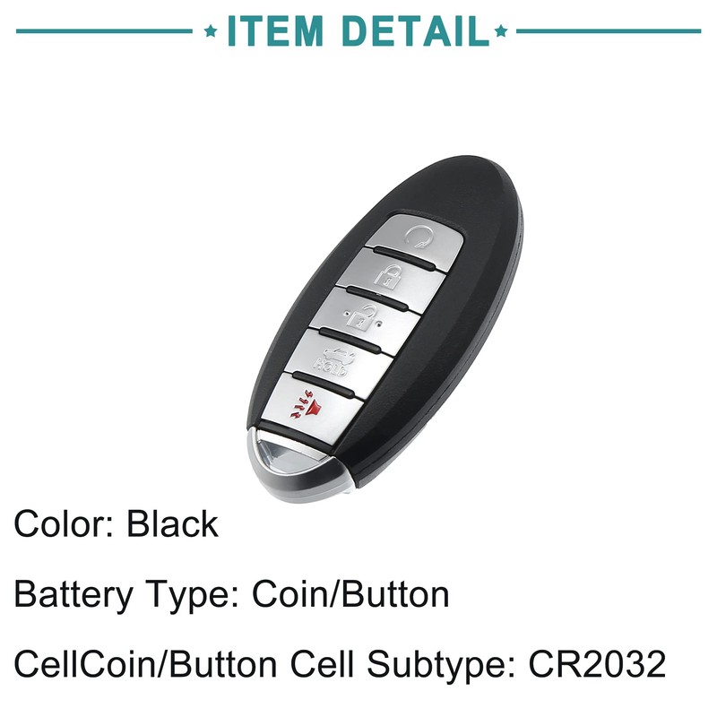 ACROPIX Car Keyless Entry Remote Key Fob Fit for Nissan