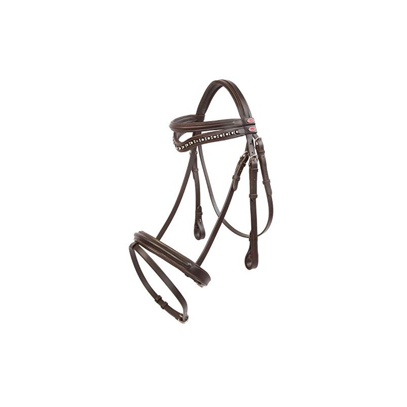 John Whitaker Lynton Flash Snaffle Bridle Pony Havana