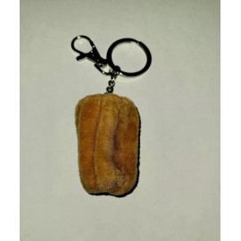 CHURRO CONCHA PLUSH KEYCHAIN CHICANO/A LATINO/A SOUTHERN CALIFORNIA RARE