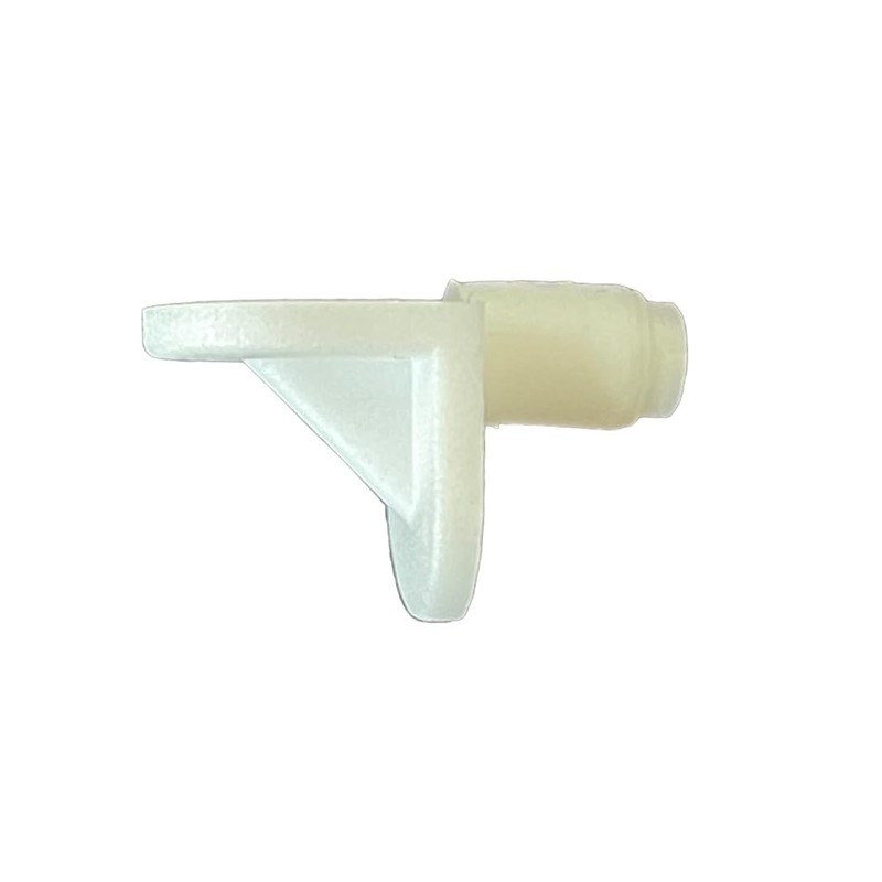 20 Shelf Supports - 5mm Push in (White)