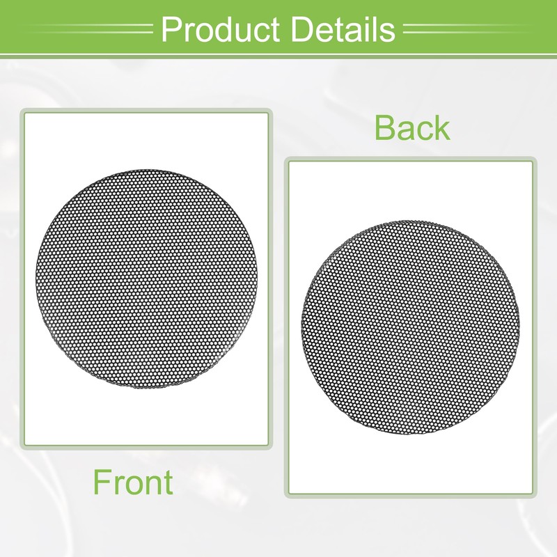 ACROPIX Universal 4.5 Inch Speaker Grills Mesh for Audio Subwoofer