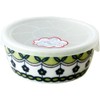 Awasaka PF-808 Flatware, Line Flower, Range Pack, Small, Diameter 4.3