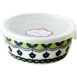 Awasaka PF-808 Flatware, Line Flower, Range Pack, Small, Diameter 4.3 x 1.8 inches (110 x 45 mm), 8.8 fl oz (250 cc)