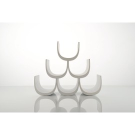 Alessi "Noe" Modular Bottle Holder In Thermoplastic Resin, White