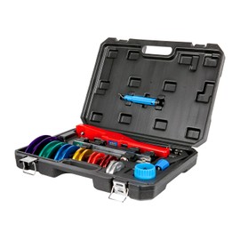 Wostore Tube Bender Kit Includes 1/4-7/8 Sizes Refrigeration Ratcheting Tubing benders Hand Tool Color Aluminium Alloy Replacement Head