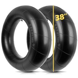 38 Inch River Inner Tube 2 Pack, River Tube for Floating, Inflatable Butyl Rubber River Tube, Heavy Duty Innertubes River Float Tube for Adult